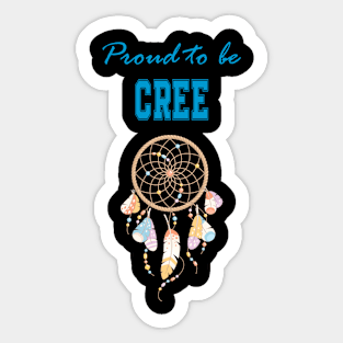 Native American Cree Dreamcatcher 50 Sticker